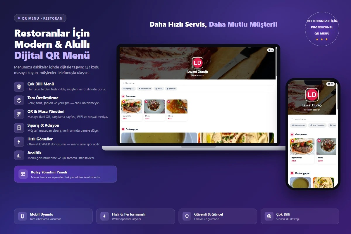 QR Menü